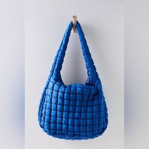 Free people quilted carryall bag